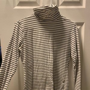Striped Turtleneck